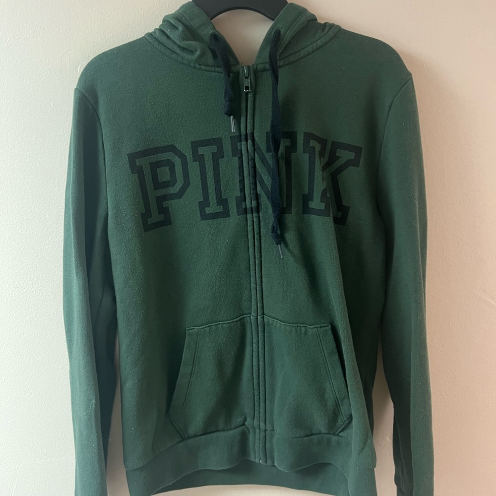 Victoria's Secret PINK Green Hoodie